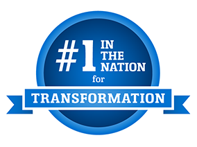 Ace Award #1 in Transformation Badge