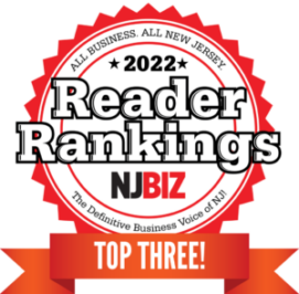 2022 NJBiz Reader Rankings: Top Three Logo