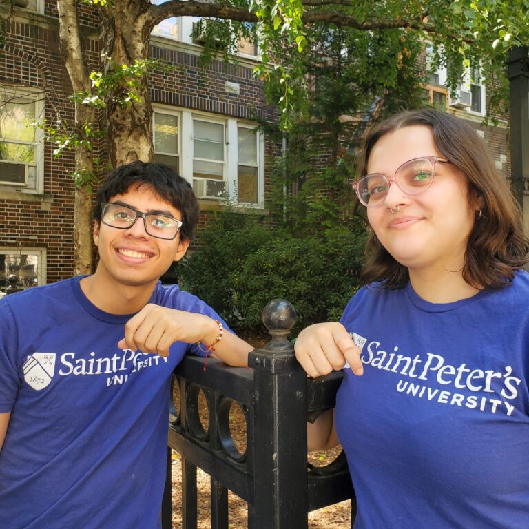 photo of Isabella Colon ‘26 and Agustin Villafuerte ‘27