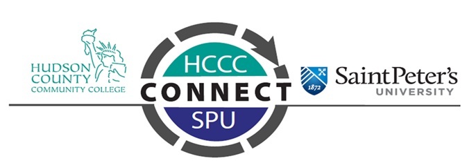 Saint Peter's University and Hudson County Community College Connect Program logo