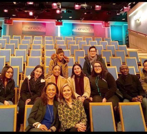 students with meredith viera