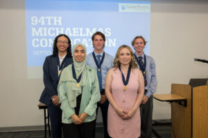 photo of the 2025 Michaelmas student honorees