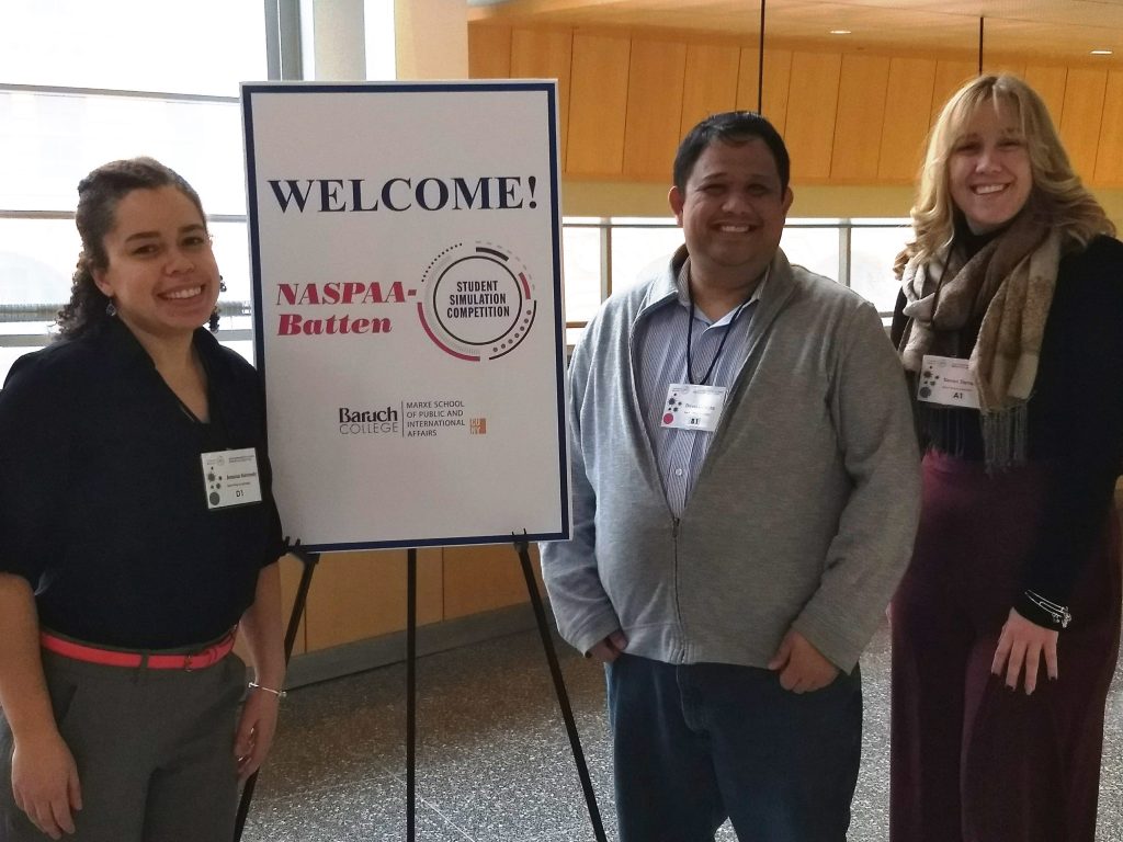 Photo of Saint Peter's MPA Students at Baruch