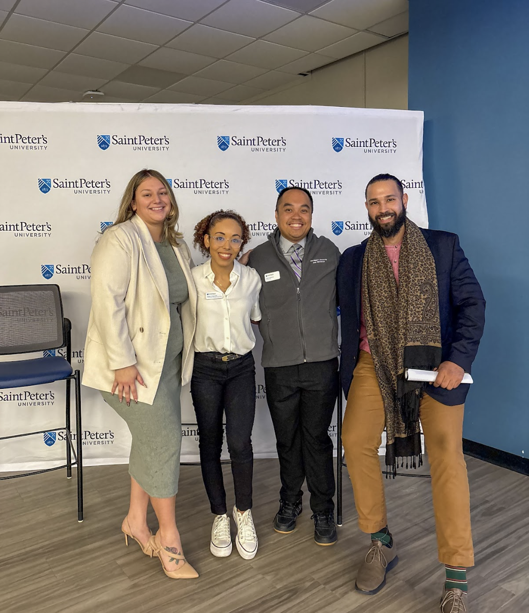 photo of attendees at the TRIO first generation student panel