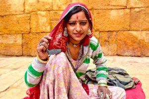 Portrait of Indian Woman