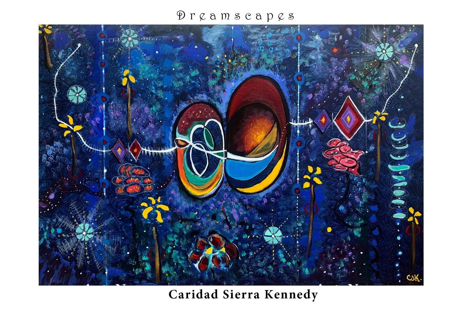 Dreamscapes art from Caridad Sierra Kennedy