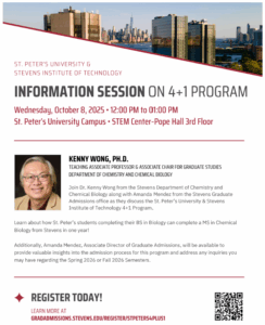 Stevens Institute of Technology 4+1 Program in Biological Chemistry