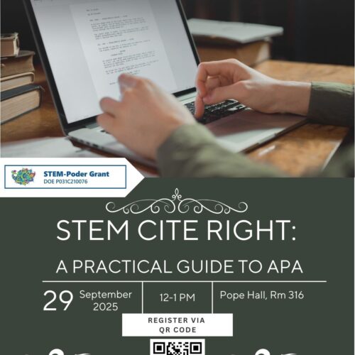 STEM Cite Right A Practical Guide to APA