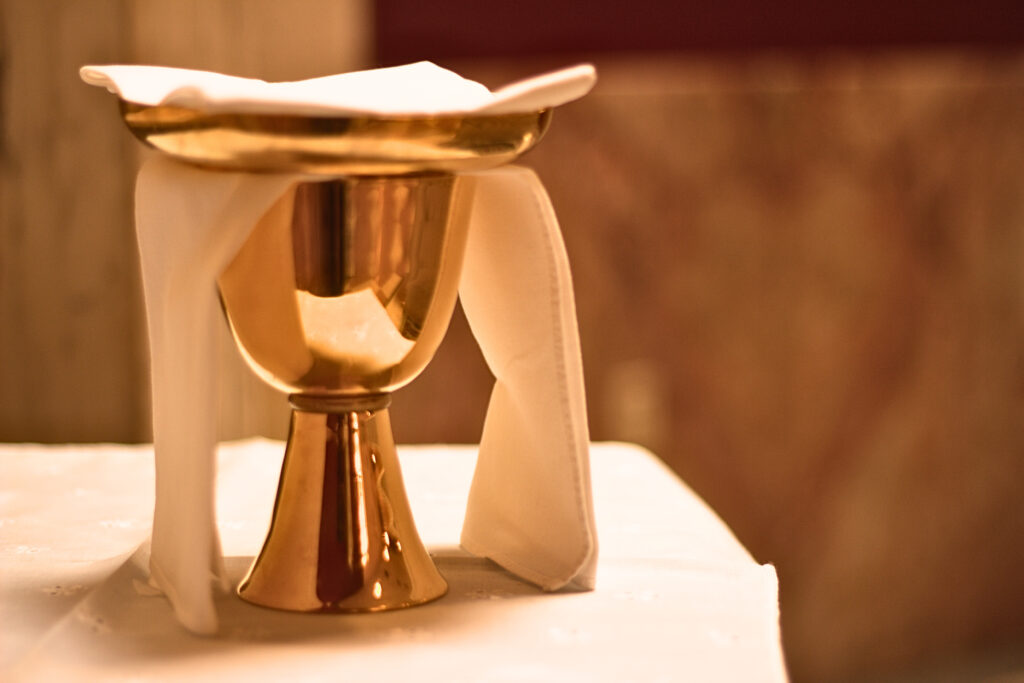 photo of a communion chalice