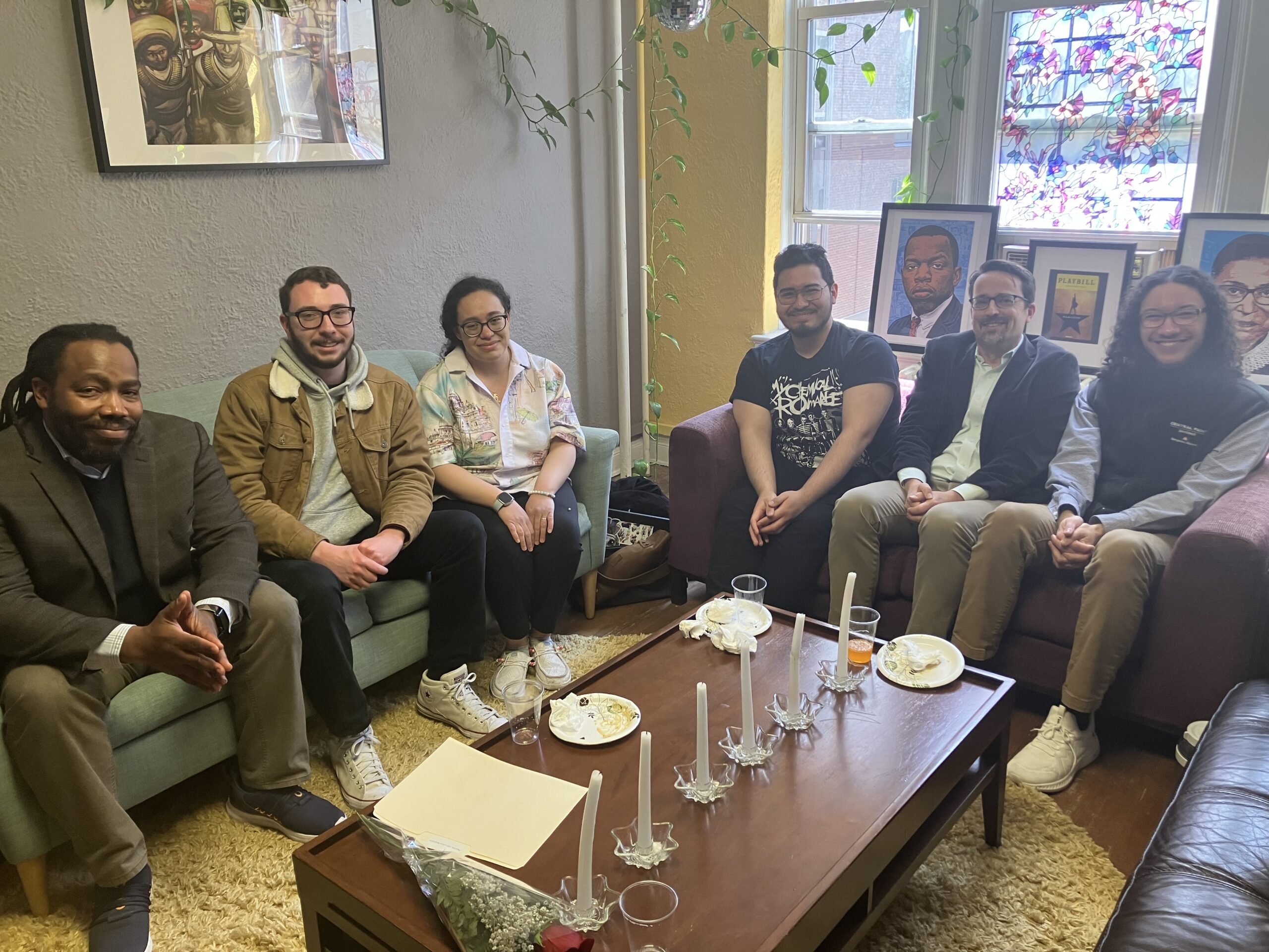 new inductees to History honor society