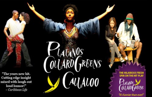 Platanos Collard Greens y Calaloo