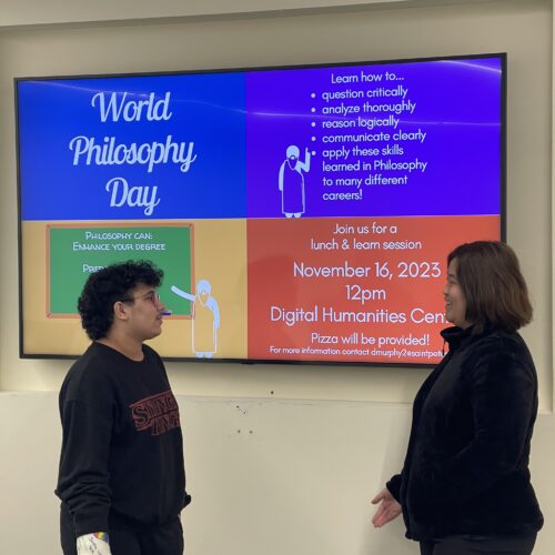 image from World Philosophy[hy Day 2023