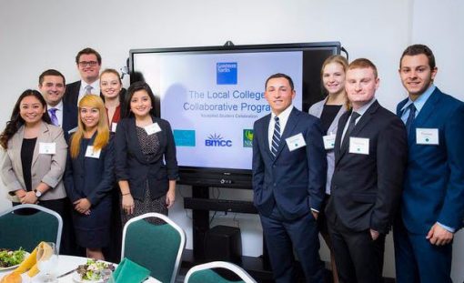 Pictured: James Hall '19, Nicholas C. Brown '18, Claudia Hellman '17, Anica Bustamante ’18, Madel Liquido '19, Natzuki Pozo '18, Dominic Diaz '17, Meredith Przybocki '17, Nicholas Reipe '17 and Thomas Calloni '19.