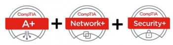 CompTIA's A+, Network+ and Security+ certifications