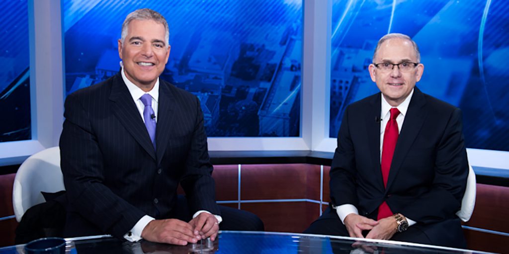 Steve Adubato and Eugene J. Cornacchia