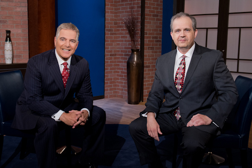 Steve Adubato and Barna Donovan
