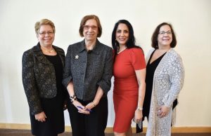 Hon. Carmen M. Garcia; Cynthia Matheke, Esq., Professor Lori Ann Buza, Esq.; and Joyce H. Rogina, Esq.